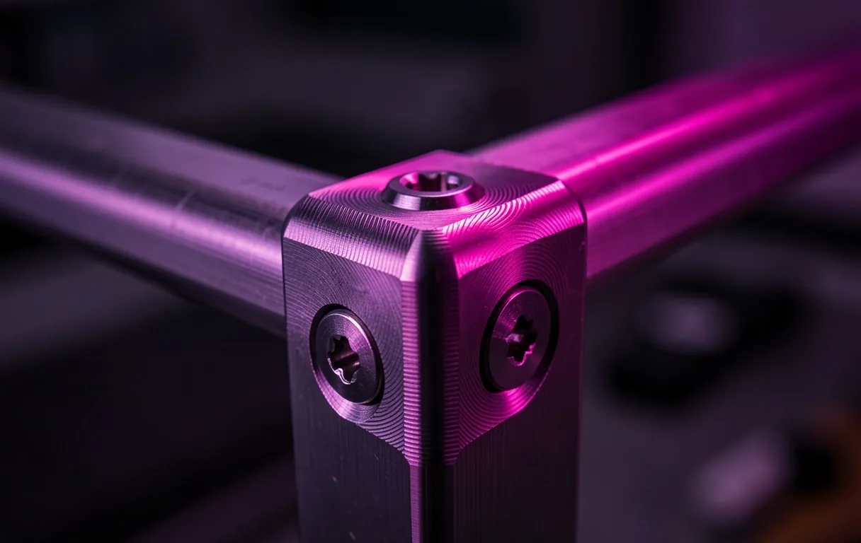 Titanium milling detail